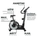 FitNord Cyclo 1000 Motionscykel 8