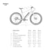 FitNord Rumble 300 Elfatbike 2024, blå (720 Wh batteri) 13