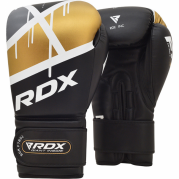 RDX F7 boxningshandskar, Svart-Guld