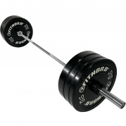 FitNord Skivstångspaket Bumper 110 kg